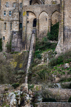 Le Mont-Saint-Michel
Historischer Lastenaufzug