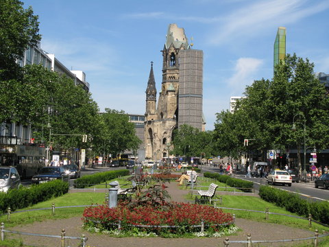 Sehensw&uuml;rdigkeiten Berlin Kurf&uuml;rstendamm, Tauentzienstra&szlig;e und Ged&auml;chtniskirche 