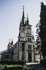 Fototapeta na wymiar St. Nicholas Church in Brasov, Romania