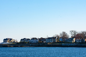 view of the city of the river