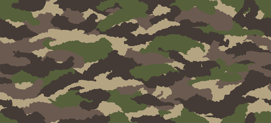 Fototapeta premium Camouflage background. Seamless pattern.Vector. 迷彩パターン