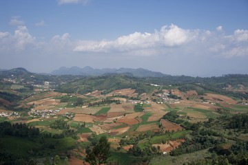 View from top of the hill