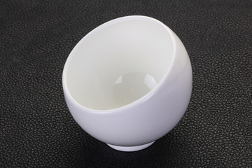 White porcelain bowl