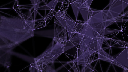 Computer generated graphics. Tech background.