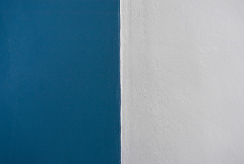 blue and white wall background