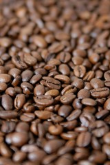 Kaffeebohnen, frisch, aromatisch Kaffee, latte macchiato, Milchschaum