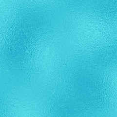 Fototapeta na wymiar Abstract turquoise background, close-up of a structured glass pane