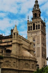 Fototapeta na wymiar Cathedral Of St Mary In Seville Spain