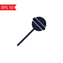 Lollipop icon Vector sign symbol