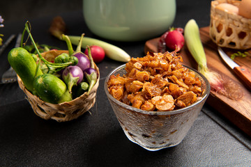 Delicious Thai food prepared by authentic Thai chefs who have strong spicy seasonings from authentic Thai spices.