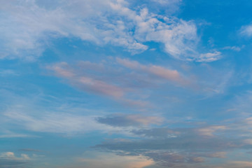 Obraz premium blue sky with white cloud