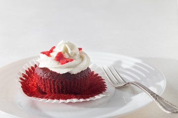 Red velvet cupcake