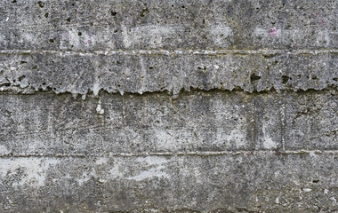 Textura de pared de hormigón armado