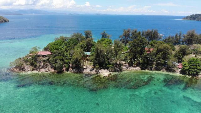 Island of Manukan in Kota Kinabalu, Malaysia