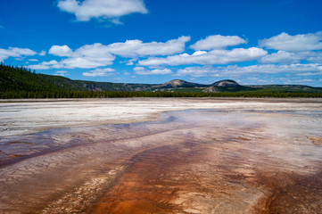 Waves from a Hot Spring