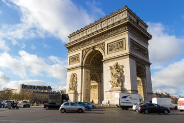 Fototapeta na wymiar Travel a Paris in France