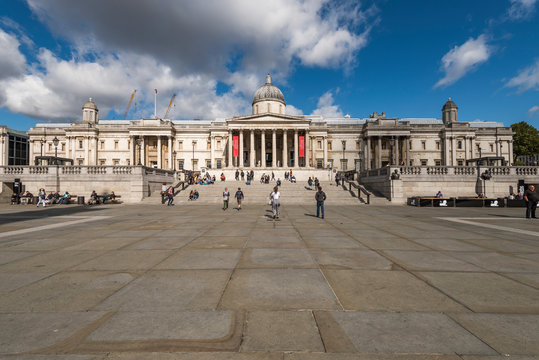 National Gallery, Trafalgar Square, london