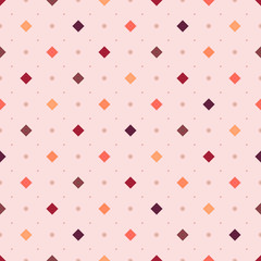 Seamless pattern. Ethnic motif. Checks ornament. Diamonds wallpaper. Rhombuses backdrop. Geometric background. Squares illustration. Digital paper, textile print, web design, abstract. Vector artwork.