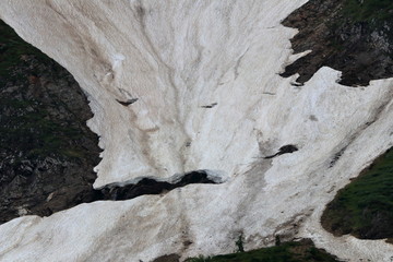 Le montagne del massiccio del Gottardo