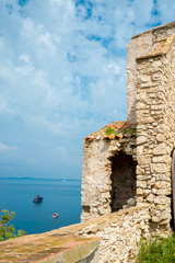 Beautiful Sea scapes on the cote d'azure  
Île Sainte-Marguerite cannes 