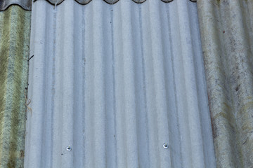 roof background. uralite roof. Rooftop. Old roof. Texture.