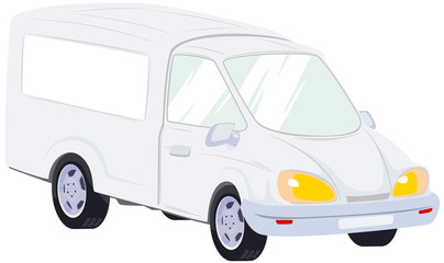 Fourgon utilitaire. Service truck.