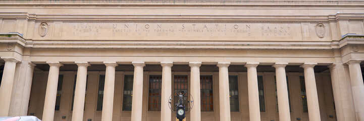 detail of the column