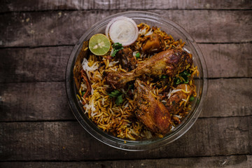 Chicken Biryani Indian Royal Food