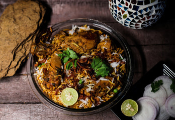 Chicken Biryani Indian Royal Food