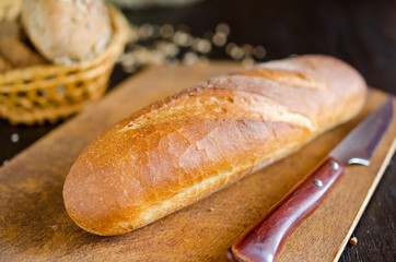 Tasty homemade baking, fresh food