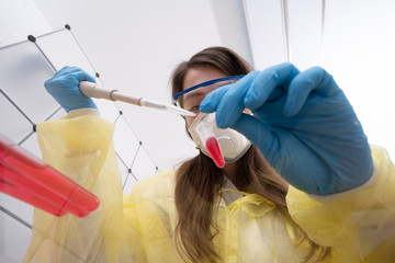 Laboratory test for coronavirus COVID-19