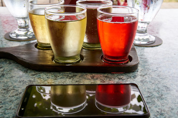 glass of cider