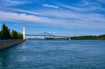 bridge over the river