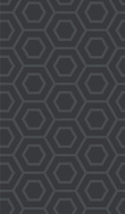 Abstract geometric hexagon pattern. Vector  background.