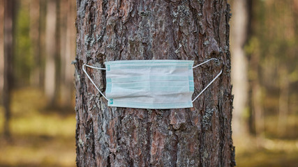 Coronavirus Coronavirus concept. world earth put on a mask to fight the crown virus. COVID19 virus control concept. Coronavirus outbreak.