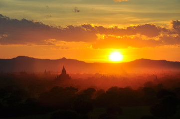 Fototapeta Bagan Zachód obraz