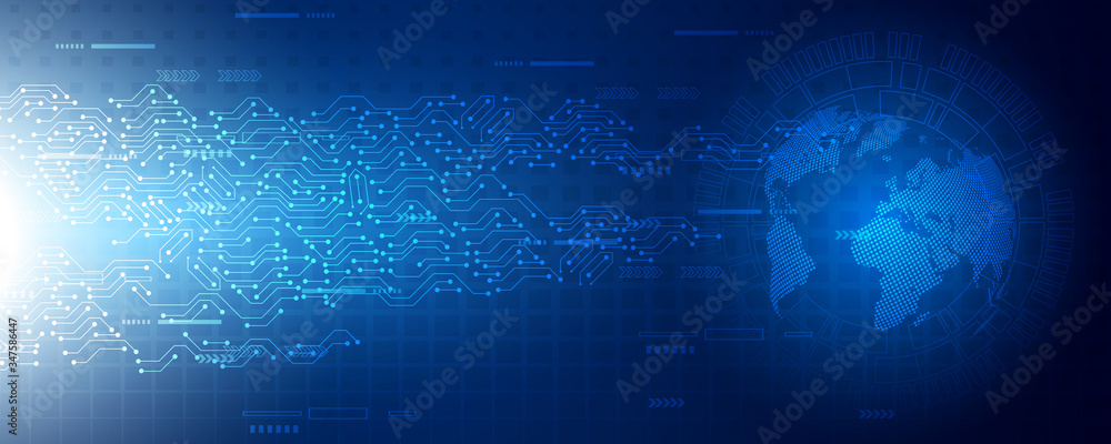 Poster global network connection.abstract background technology graphic design. network wireless systems an