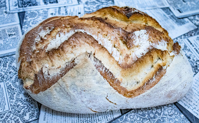 Pan de Masa madre de trigo