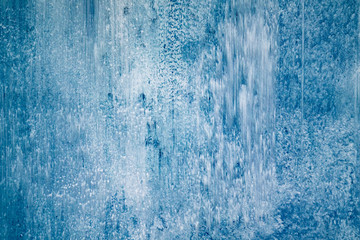 Blue and white texture with scuffs. Background. Wallpaper