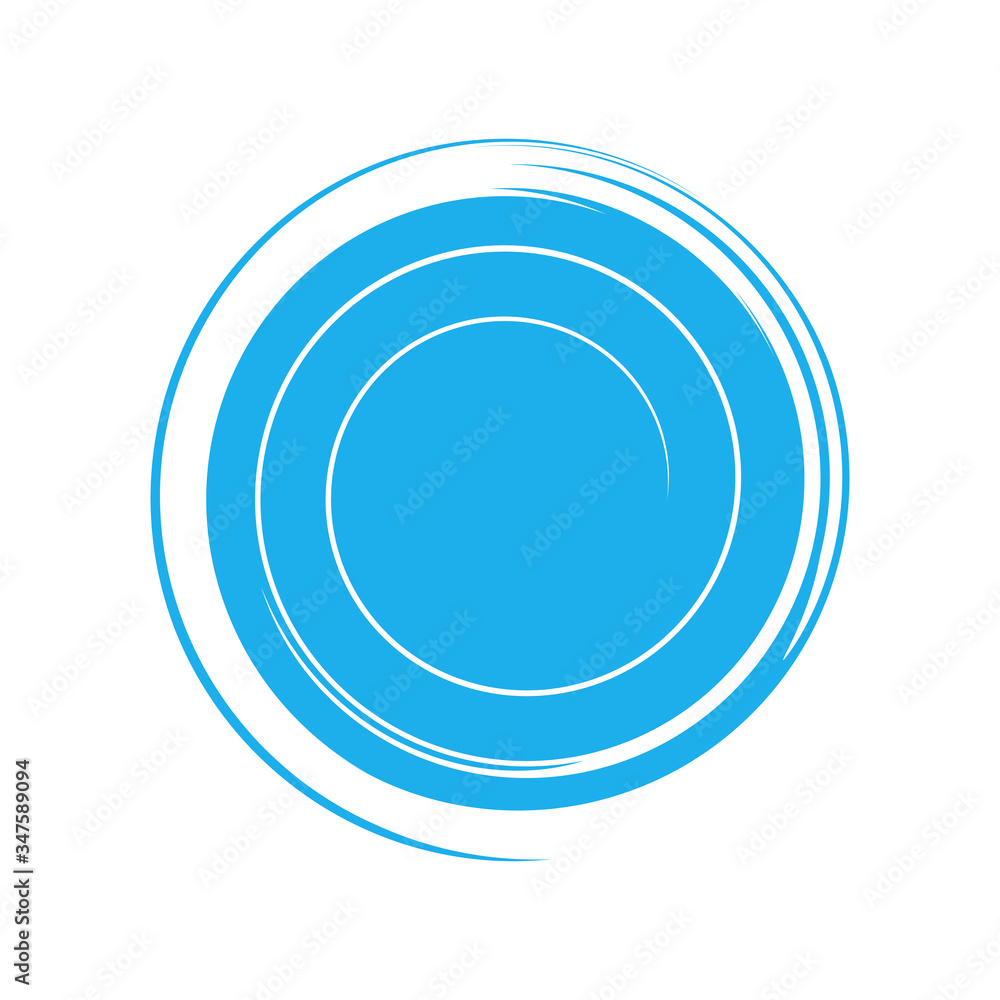 Poster abstract swirl design element. spiral, rotation and swirling movement. vector illustration with dyna