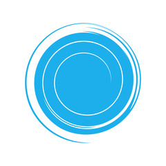 Abstract swirl design element. Spiral, rotation and swirling movement. Vector illustration with dynamic effect. Stock Vector illustration