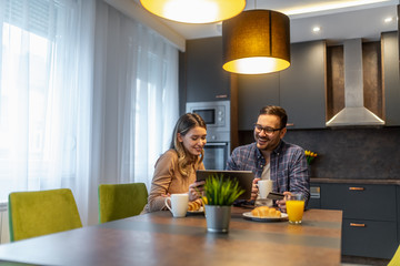 Online shopping from home