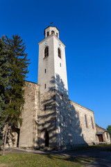 Fototapeta na wymiar Catholic church in Kerecsend, Hungary