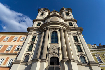 Fototapeta premium Minorite church in Eger, Hungary