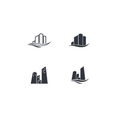 Real estate logo icon design