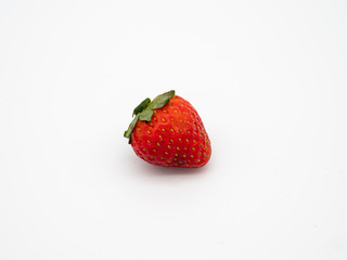strawberry with white background