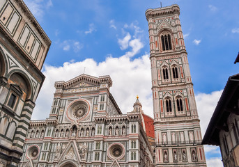 Cathedral of Saint Mary of the Flower (Cattedrale di Santa Maria del Fiore) or Duomo di Firenze, Florence, Italy