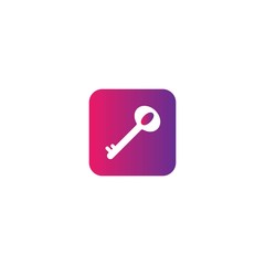 Key logo template vector icon design
