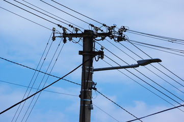 high voltage power lines