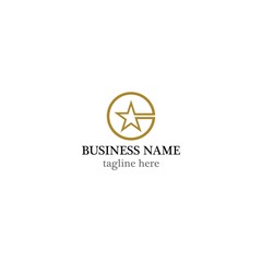Star logo vector icon design